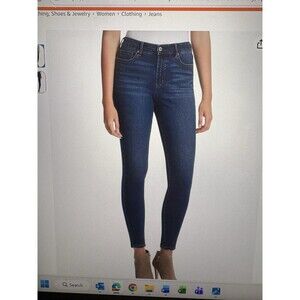 Jessica Simpson Curvy High Rise Skinny Ankle Jeans Size 30